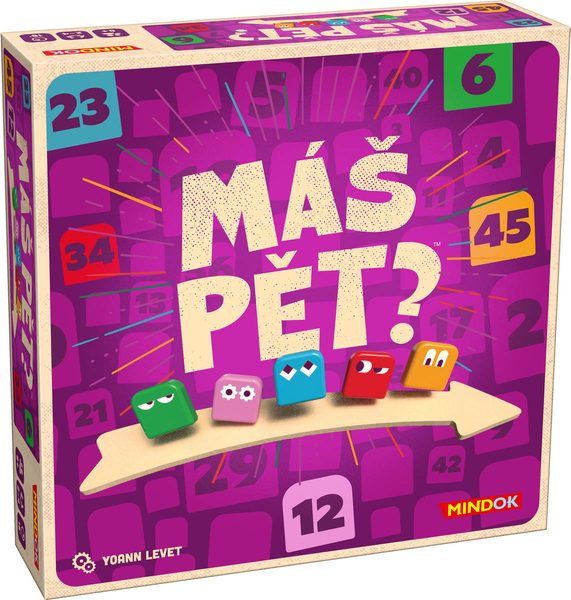 MINDOK HRA Máš pět ? *SPOLEČENSKÉ HRY*