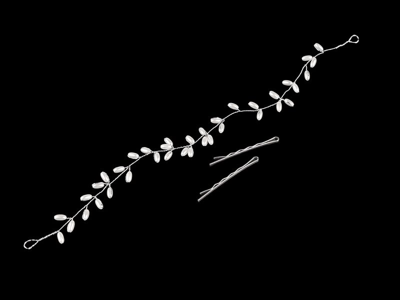 Perlová ozdoba / čelenka do vlasů