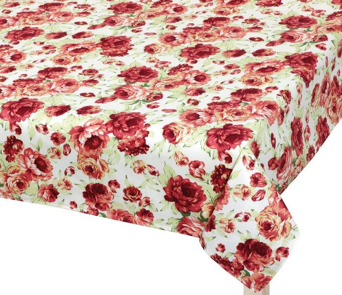 Ubrus BERTA Růžová,Zelená 606