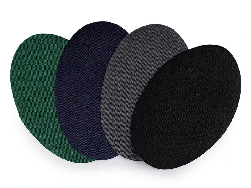 Nažehlovačka / záplata ovál 10x15,5 cm 2 kusy