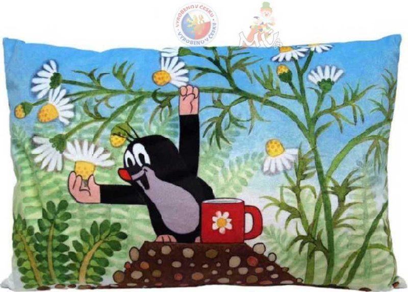 Polštář Krtek (Krteček) 45 x 30 cm