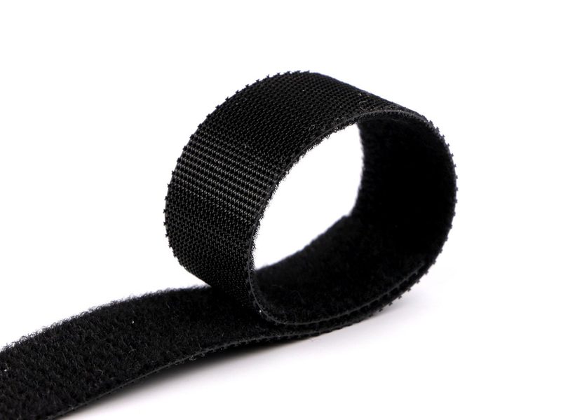 Nízkoprofilový suchý zip šíře 20 mm oboustranný, pro domácnost a zahradu