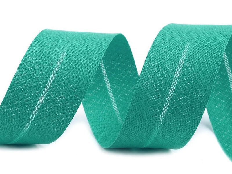 Šikmý proužek bavlněný šíře 30 mm zažehlený návin 25 metrů