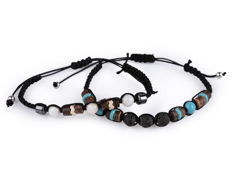 Náramek shamballa unisex