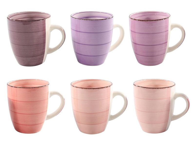 Keramický hrnek sada 6 ks 371462