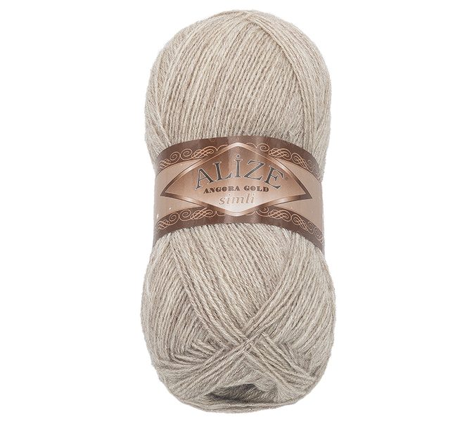 Příze ANGORA GOLD SIMLI Béžová 152