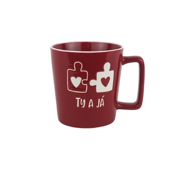 Porcelánový hrnek X6978-08 - 400 ml