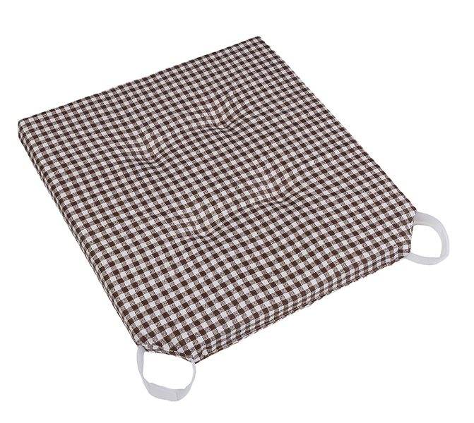 Sedák hladký Ulla Hnědá 620/608 40x40 cm