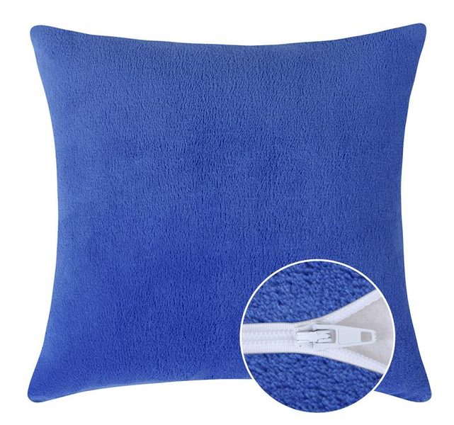 Polštářek MIKRO jednobarevný Modrá 75/048 40x40 cm