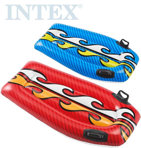 INTEX Lehátko s úchyty (matrace) nafukovací 112x62cm do vody 58165 2 barvy