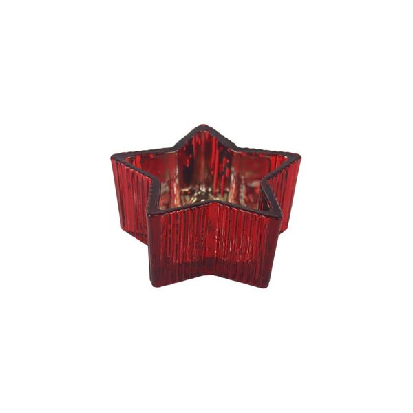 Dekorační svícen hvězda S0510/1 - 9×0×4 cm