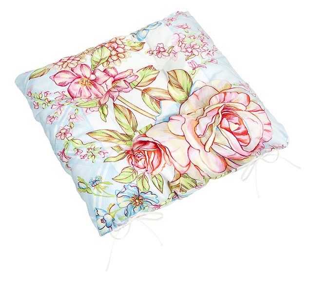 Sedák Gita prošívaný Růžová,Modrá 41/712 40x40 cm