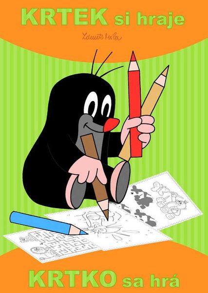 Omalovánky s aktivitami A4 Krtek si hraje (Krteček)