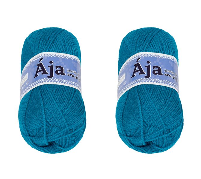 SET 2ks - Příze ÁJA Modrá 926