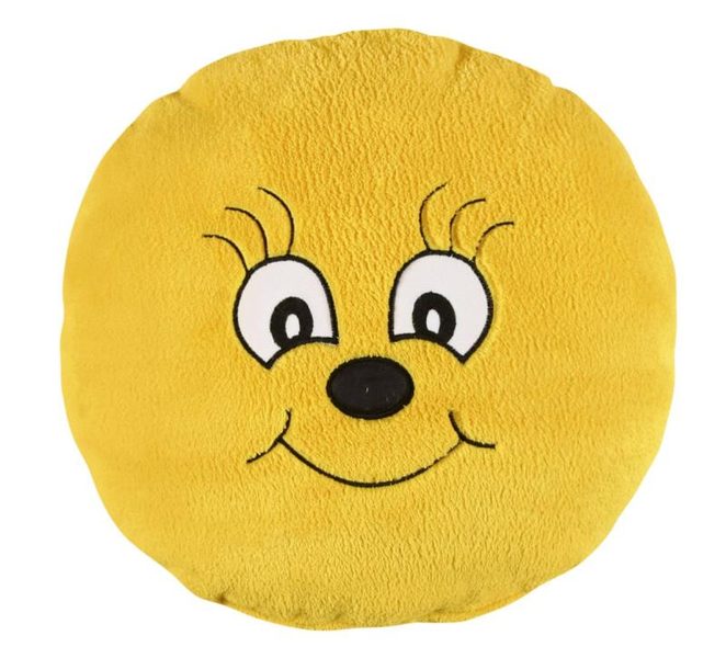 Polštářek Kulička Žlutá 65/005 průměr 35 cm