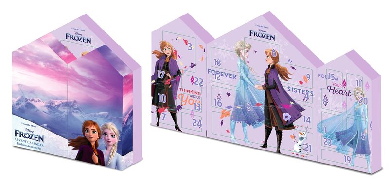 Adventní kalendář Ledové Království Anna a Elsa
