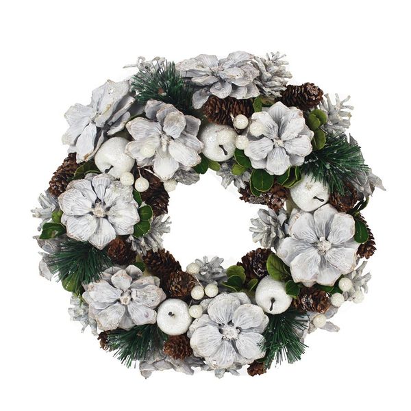 Věnec s dekoracemi P1040 průměr 33 cm