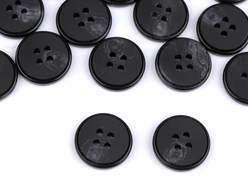 Knoflík s jemnou patinou velikost 20 kusů