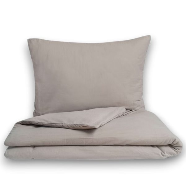 Flanelové povlečení béžové