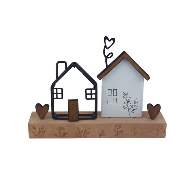 Dekorace domečky K4710 - 17×4×12 cm