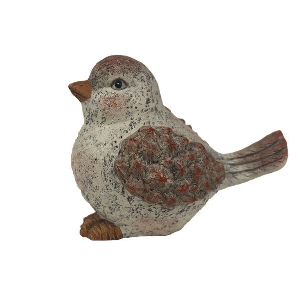 Dekorační ptáček X4514/2 - 18.8 × 12.5 × 14.5 cm