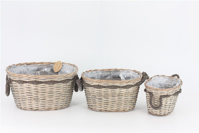 Obal k osázení s plastem P2419/3 -  22 cm x 16  cm