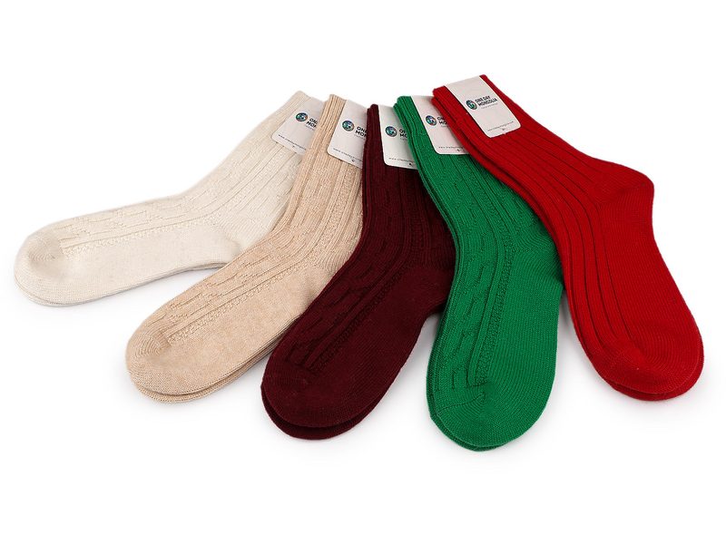 Vlněné ponožky mongolské unisex