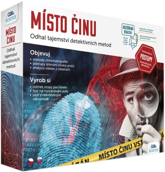 Albi Science Místo činu (experimentální sada – malý detektiv)