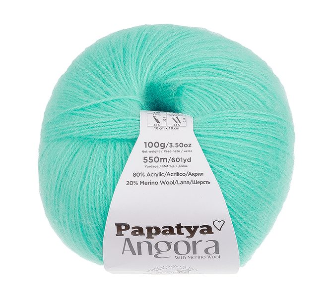 Příze ANGORA MERINO Tyrkysová 5620 100g / 550 m
