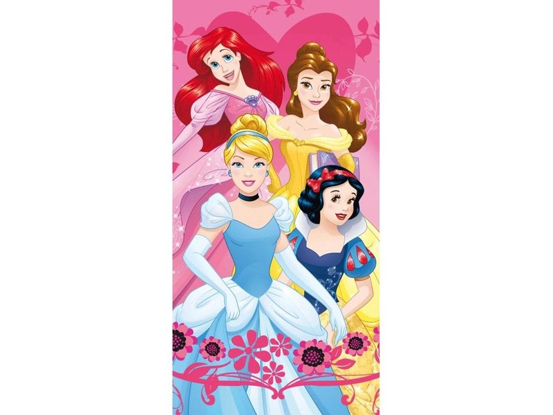 Osuška Princess Heart 70x140 cm