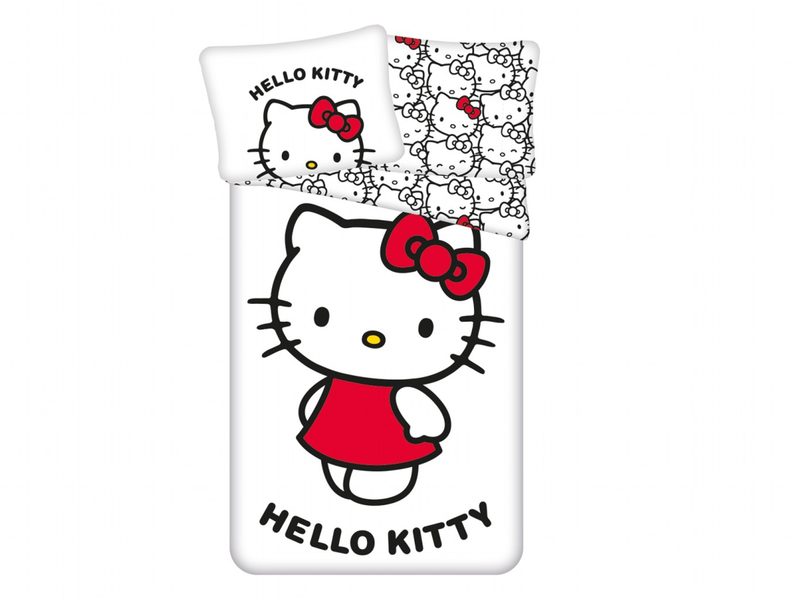 Povlečení Hello Kitty 140x200, 70x90 cm
