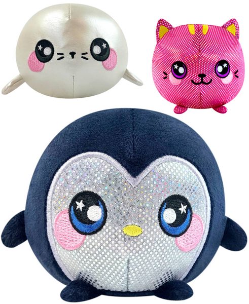 EP Line Squeezamals zvířátko plyšák mačkací různé druhy