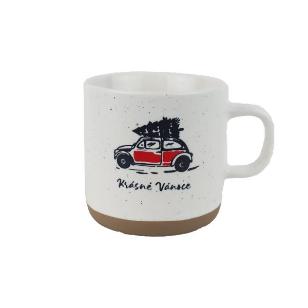 Porcelánový hrnek autíčko X8691 - 400ml; 345 g; D87xH89xBD70mm