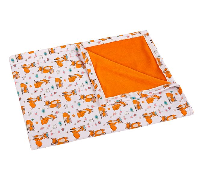 Přikrývka Bára Oranžová 5284/423 75x100 cm