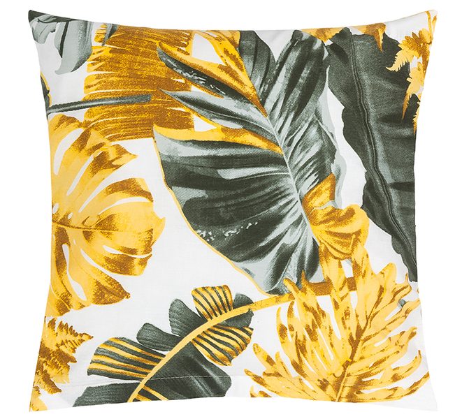 Povláček bavlněný Zlatá,Šedá,Bílá 90/812 40x40 cm