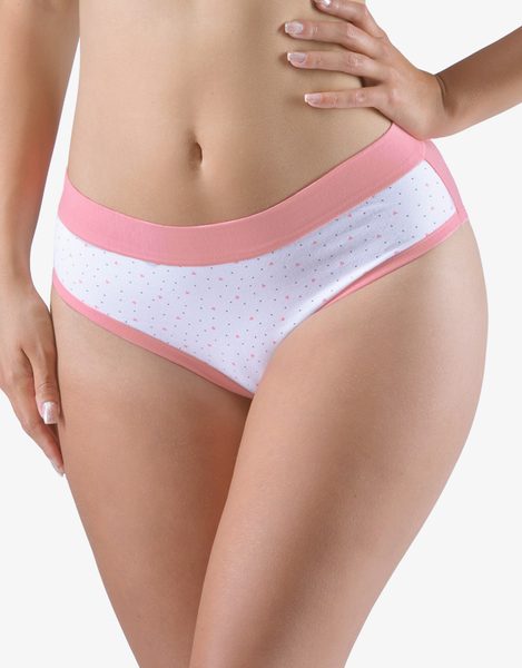 GINA dámské kalhotky klasické, širší bok,s potiskem Disco XVIII 10275P