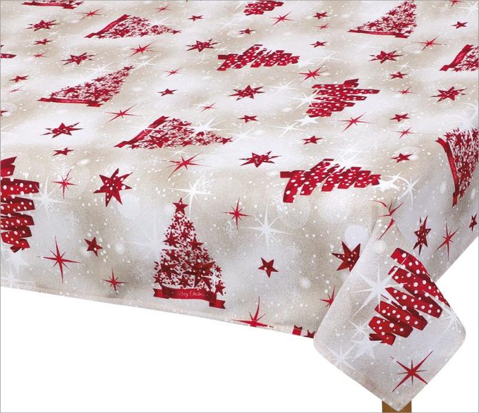 Ubrus VÁNOCE Červená,Béžová 4300/115