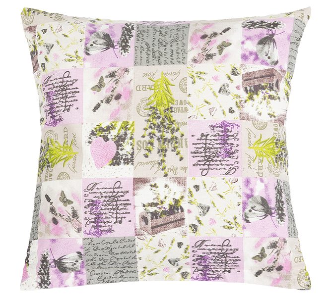 Polštářek ADÉLA Šedá 55/243 40x40 cm