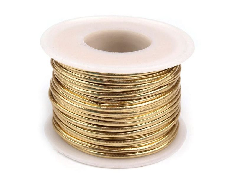 Šňůra z eko kůže 1,5 mm návin 25 metrů