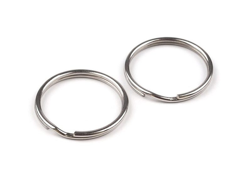 Kroužek na klíče Ø25 mm 10ks