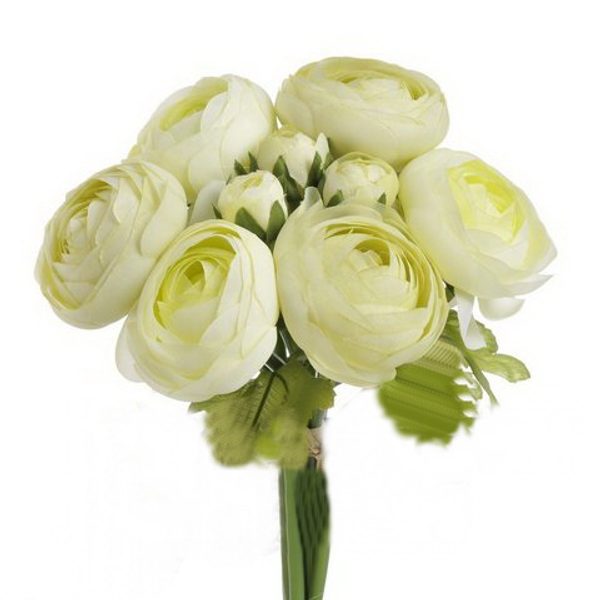 Ranunculus svazek - zelená světlá