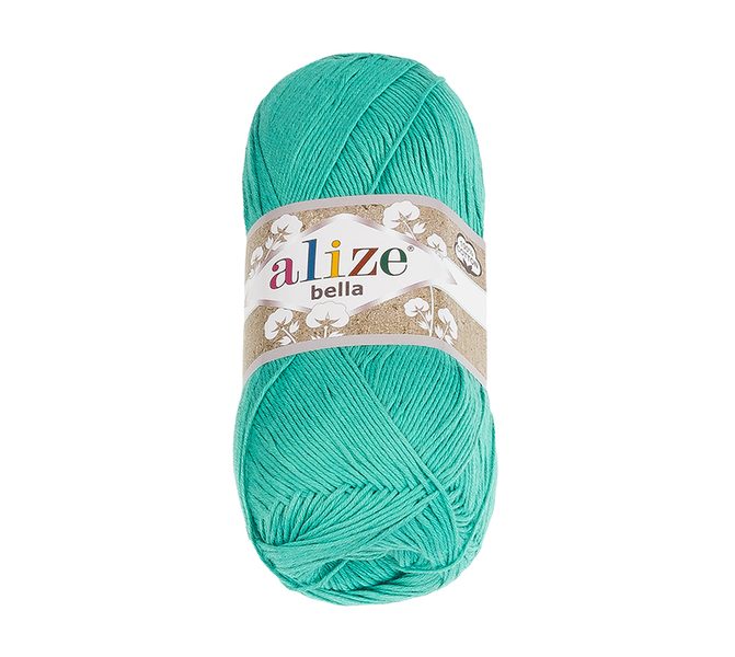 Příze BELLA Smaragdová 477 100g / 360 m