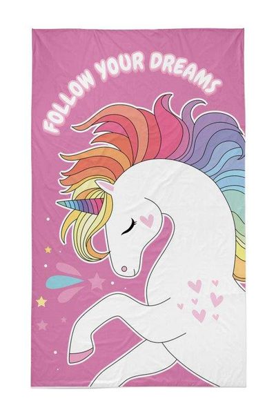 DETEXPOL Dětský ručník Jednorožec dreams Bavlna - Froté, 50/30 cm