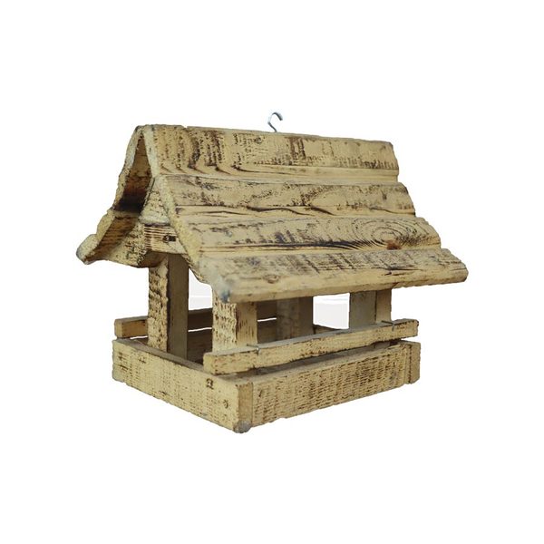 Krmítko pro ptáčky horalské opalované malé 097117/1 - 22 × 19 × 18 cm