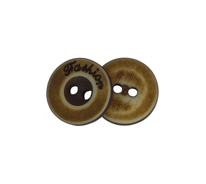 Knoflík Hnědá