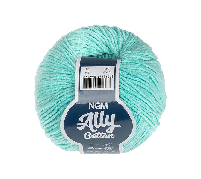 Příze ALLY cotton Zelená /049