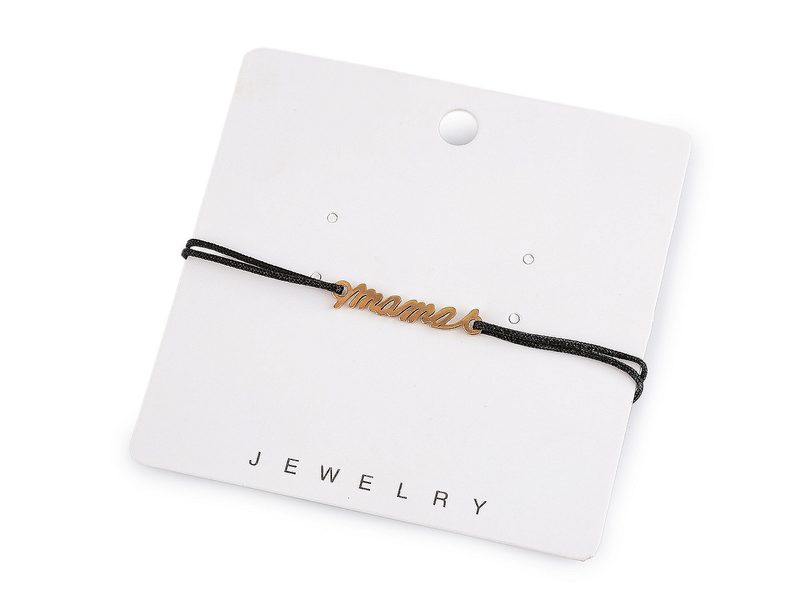 Náramek s přívěskem z nerezové oceli mama