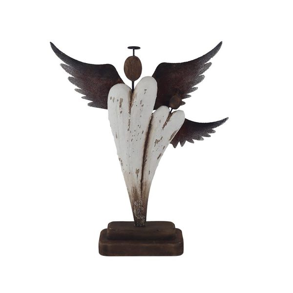Dekorace andělé D7387/2 - 23 × 6 × 26.5 cm