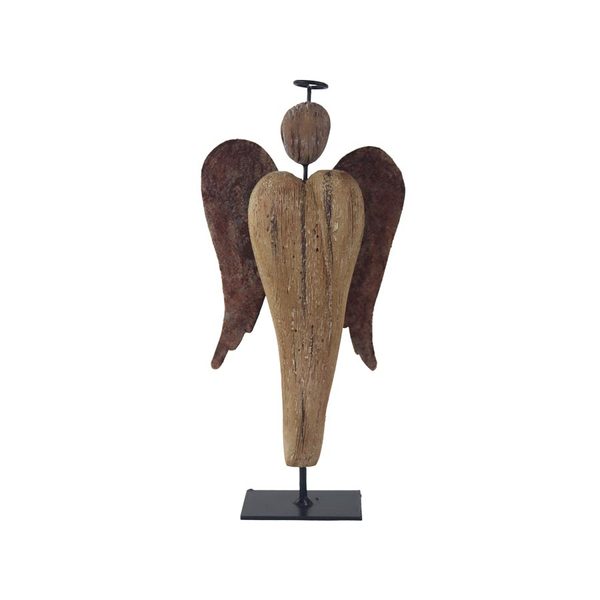 Dekorační anděl D7386/1 - 11 × 4 × 21 cm