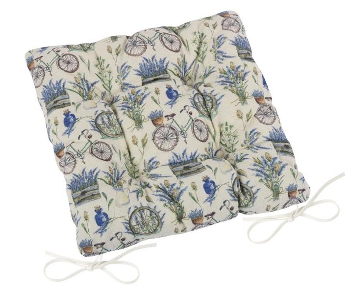 Sedák DANA prošívaný Fialová 41/816 40x40 cm